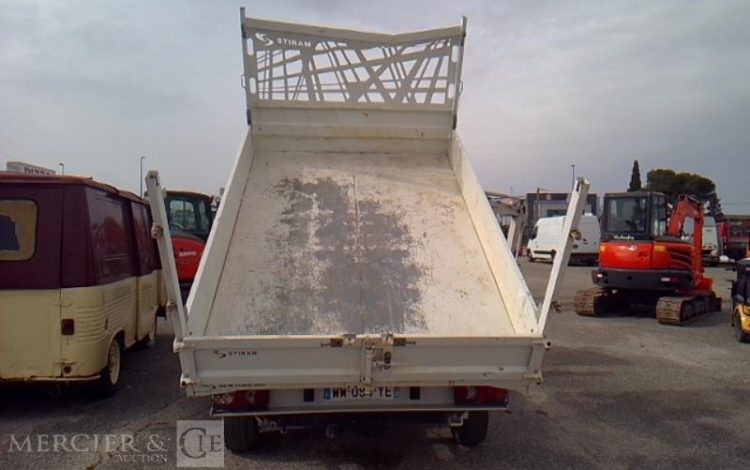 PEUGEOT BOXER BENNE GRUE SIMPLE CABINE BLANC GV-947-JB