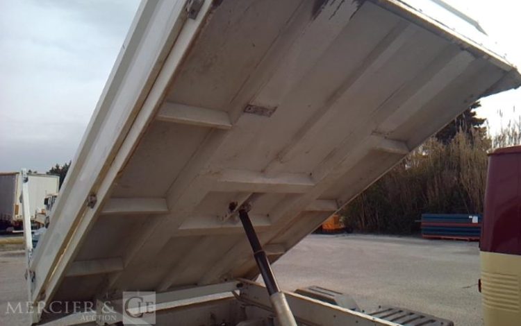 PEUGEOT BOXER BENNE GRUE SIMPLE CABINE BLANC GV-947-JB