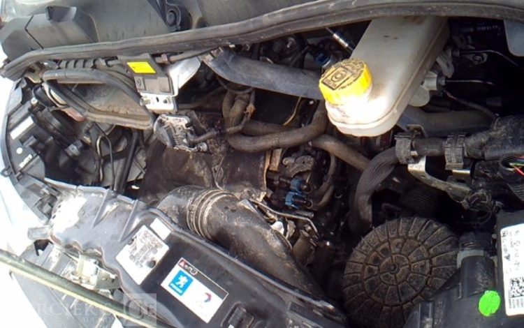 PEUGEOT BOXER BENNE GRUE SIMPLE CABINE BLANC GV-947-JB