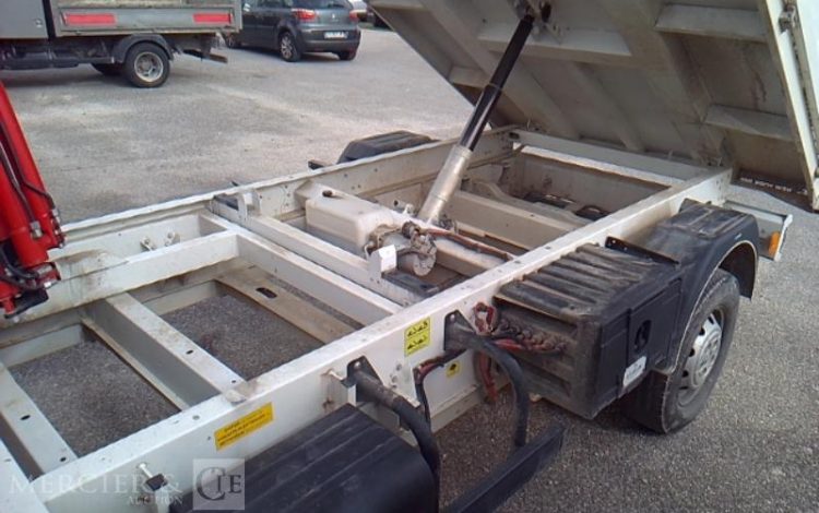 PEUGEOT BOXER BENNE GRUE SIMPLE CABINE BLANC GV-947-JB