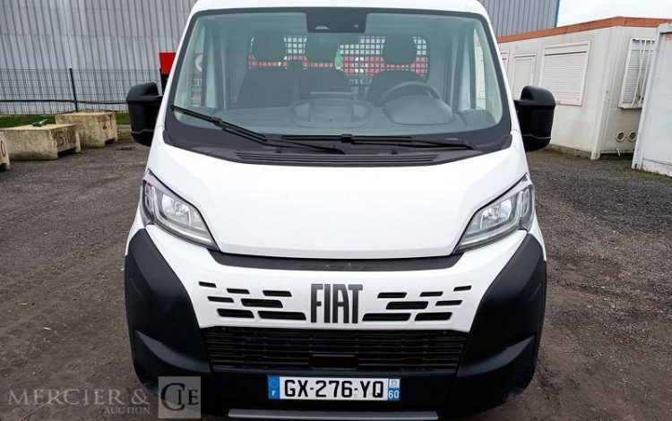FIAT DUCATO PLATEAU 3.5 MAXI XL 2.2 180CH PACK TECHNO PREMIUM- 8904 KMS – ANNEE 2024 BLANC GX-276-YQ
