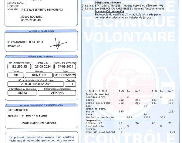 RENAULT ARKANA 1.3 TCE MHEV 140ch EVOLUTION EDC NOIR GZ-259-JS