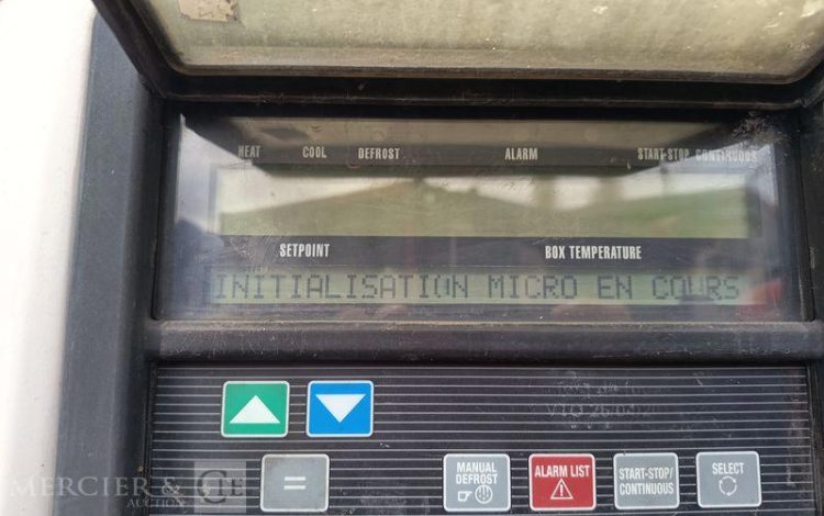 SCHMITZ SREM FRIGO 3 ESSIEUX GROUPE FROID CARRIER – POUR PIECES SANS CG  R0479BCL