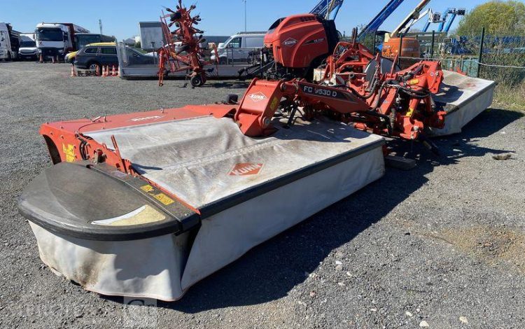 KUHN FAUCHEUSE CONDITIONNEUSE A DISQUE FC 9530D-FF – ANNEE 2021  111