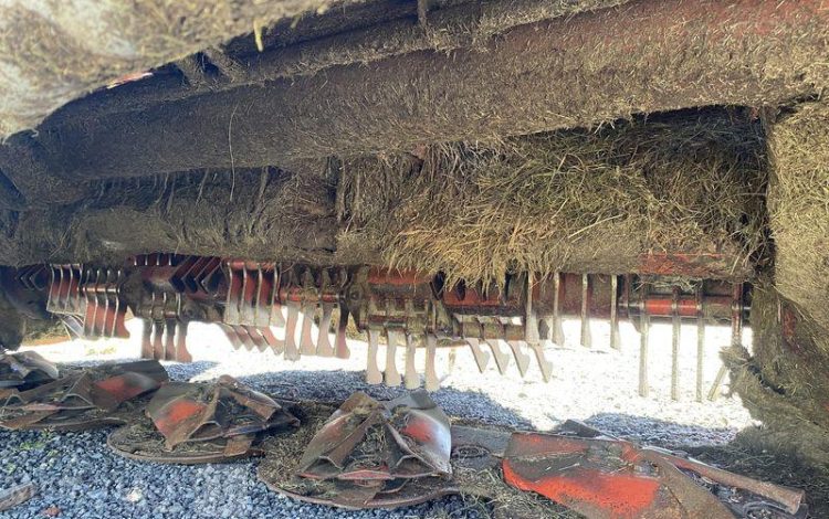 KUHN FAUCHEUSE CONDITIONNEUSE A DISQUES FRONTALE FC3525DF-FF – ANNEE 2021  828