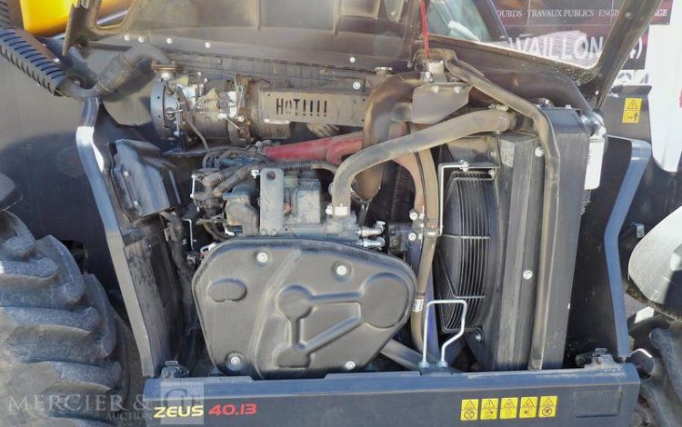 DIECI CHARIOT ELEVATEUR + FOURCHES + POTENCE JAUNE 6752