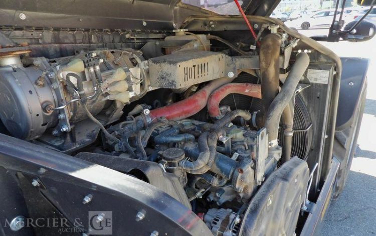 DIECI CHARIOT ELEVATEUR + FOURCHES + POTENCE JAUNE 6752