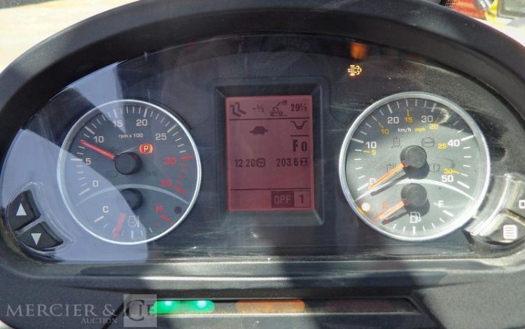 DIECI CHARIOT ELEVATEUR + FOURCHES + POTENCE JAUNE 6752