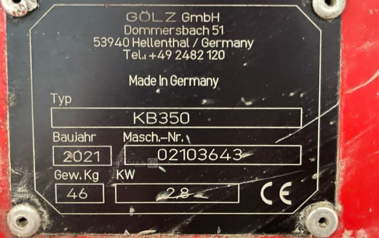 GÖLZ KB350  9MAM42026