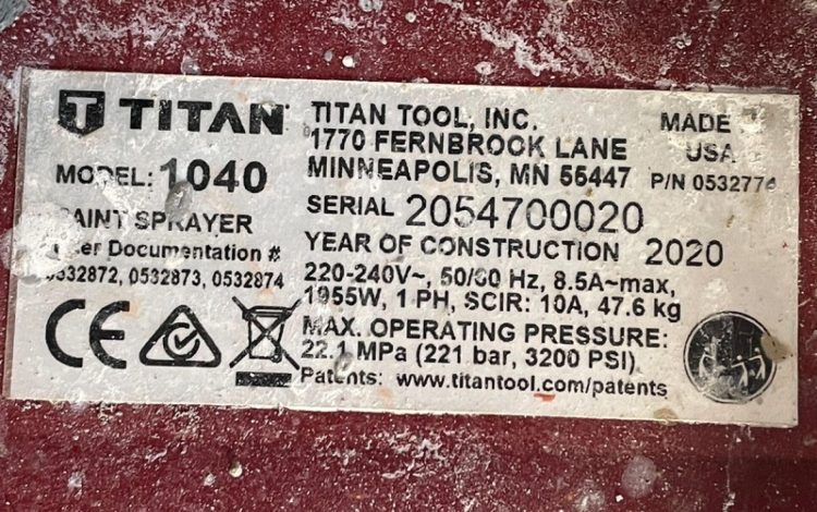 TITAN 1040  AIR010583