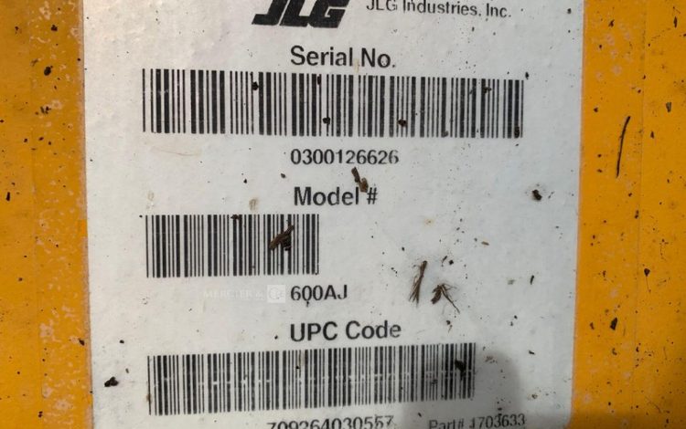 JLG 600AJ  3317