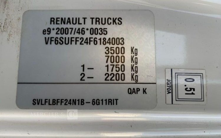 RENAULT RENAULT MAXITY / MULTITEL MT202  CAM010159