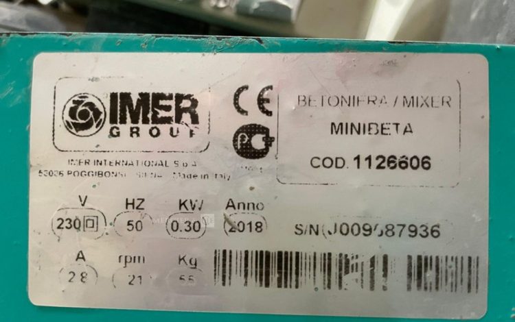 IMER MINI BETA  MIN010741