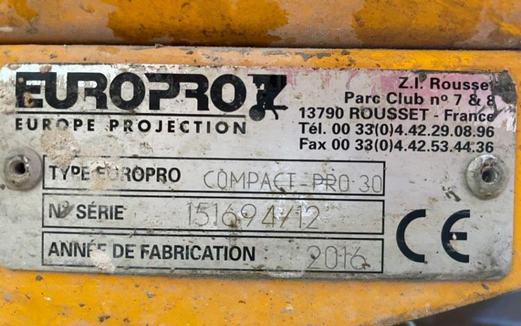 EUROPRO COMPACT – PRO 30  PRO010040