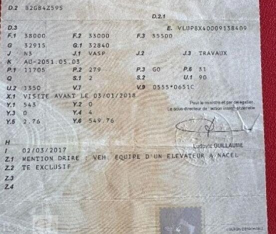 SCANIA / WUMAG P380 / WT700  WUMAG