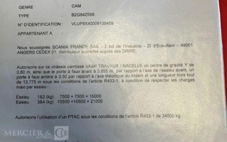 SCANIA / WUMAG P380 / WT700  WUMAG