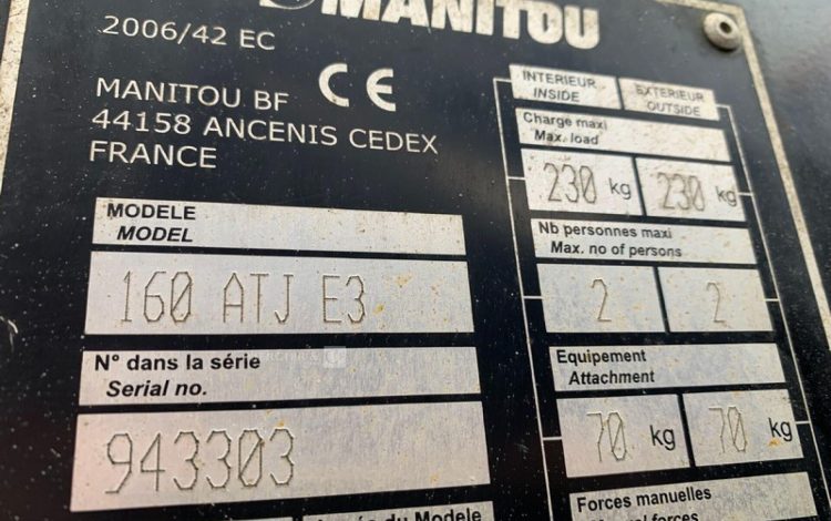 MANITOU 160 ATJ E3  L640G019