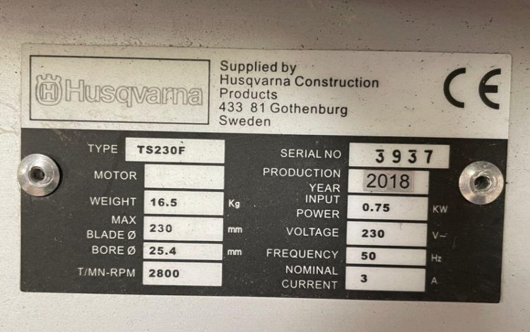 HUSQVARNA TS230F  44MAM42026