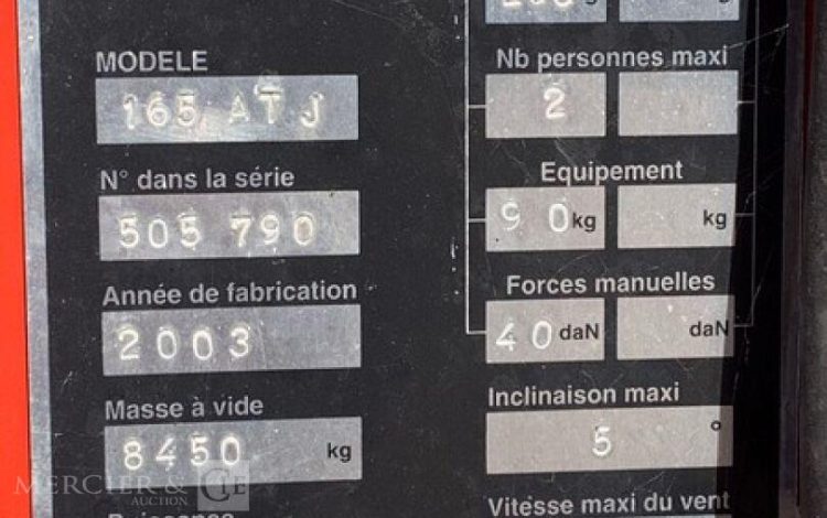 MANITOU 165 ATJ  505790