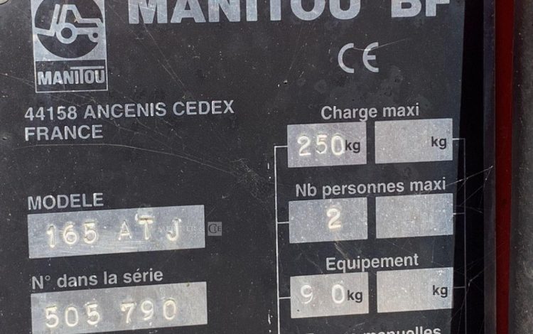 MANITOU 165 ATJ  505790