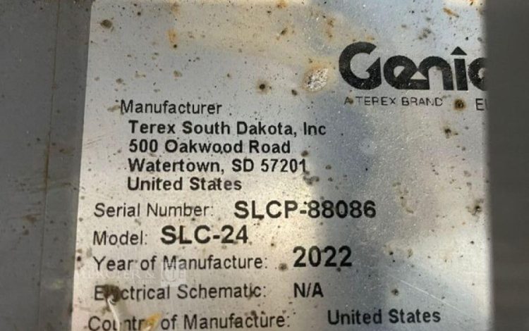 GENIE SLC-24  LEV011750