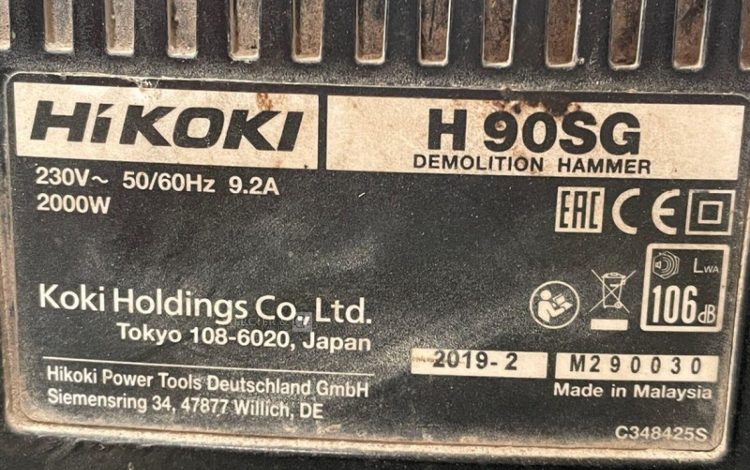 HIKOKI H90SG  KAN011059
