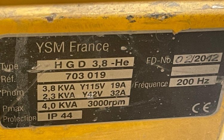 YSM HGD3.8-HE  GRO010143