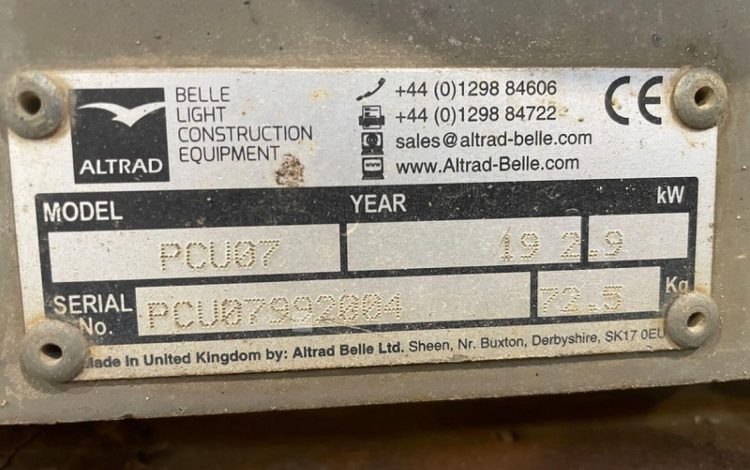 ALTRAD PCU07  58MAM42026