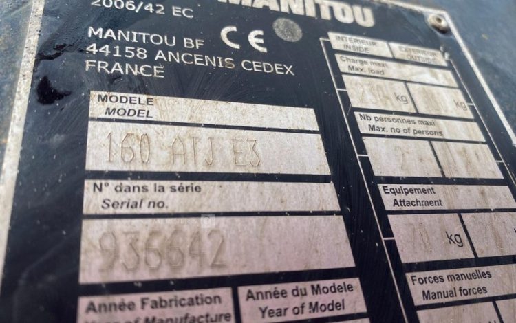 MANITOU 160 ATJ E3  173845