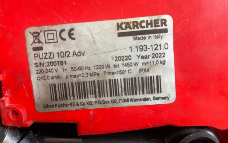 KARCHER PUZZI 10/2  62MAM42026