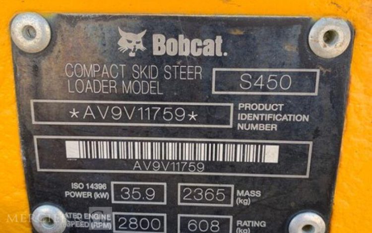 BOBCAT S450  BOB010247