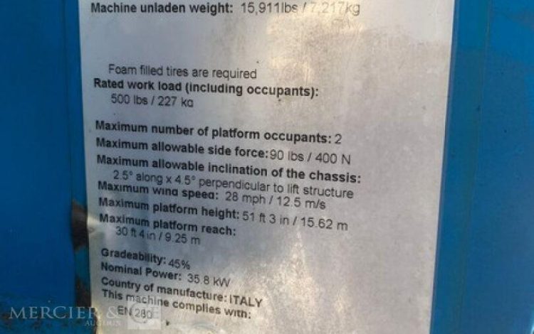 GENIE Z-51/30JRT  15AD2320