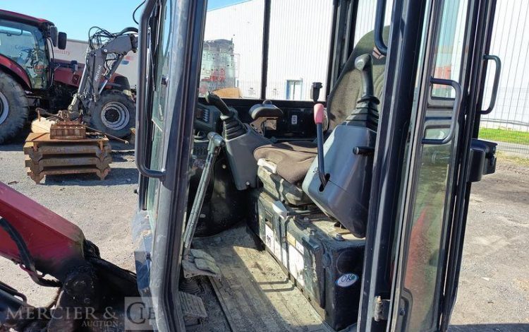 YANMAR MINI PELLE VIO27-6 SUR CHENILLES – 2,7 TONNES DIESEL – 2735 HEURES – ANNEE 2022 ROUGE 19767