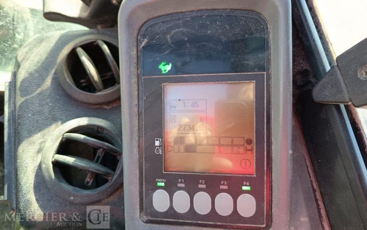 YANMAR MINI PELLE VIO27-6 SUR CHENILLES – 2,7 TONNES DIESEL – 2735 HEURES – ANNEE 2022 ROUGE 19767