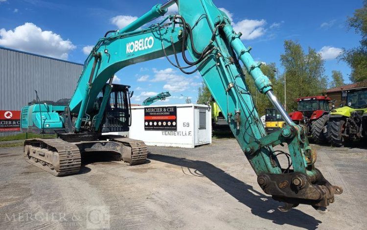 KOBELCO PELLE SUR CHENILLES  SK350NLC-11 – 38 TONNES – DIESEL – 1760 HEURES – ANNEE 2022  25180