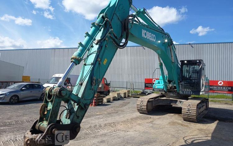 KOBELCO PELLE SUR CHENILLES  SK350NLC-11 – 38 TONNES – DIESEL – 1760 HEURES – ANNEE 2022  25180
