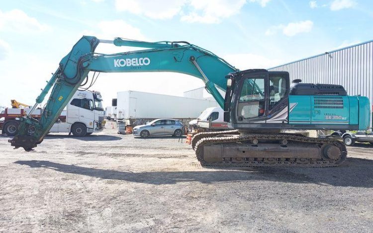KOBELCO PELLE SUR CHENILLES  SK350NLC-11 – 38 TONNES – DIESEL – 1760 HEURES – ANNEE 2022  25180
