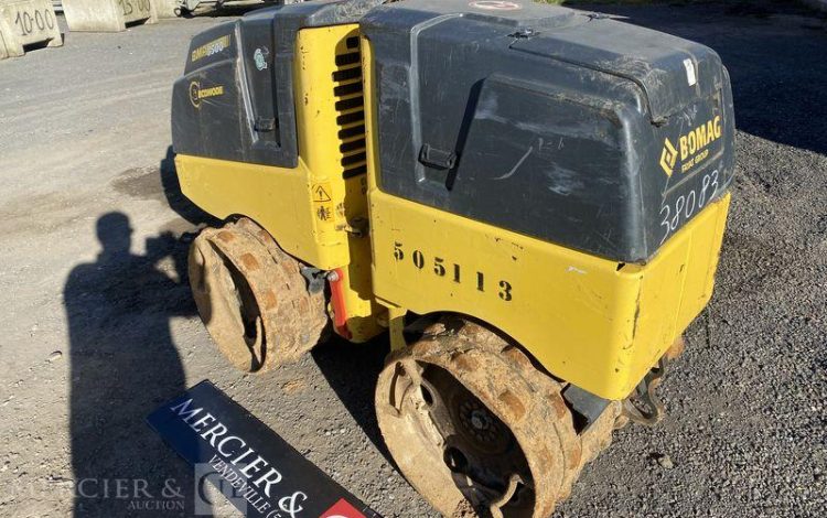 BOMAG COMPACTEUR PIED DE MOUTON  BMP 8500 – 1,5 TONNES – LARGEUR 0,85 M – DIESEL  38083
