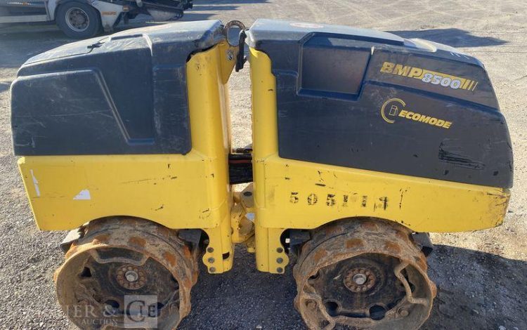 BOMAG COMPACTEUR PIED DE MOUTON  BMP 8500 – 1,5 TONNES – LARGEUR 0,85 M – DIESEL  38083