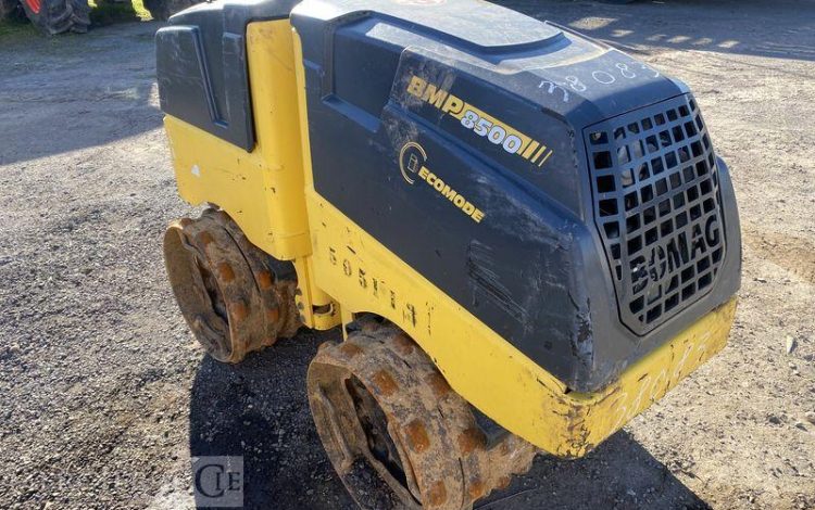 BOMAG COMPACTEUR PIED DE MOUTON  BMP 8500 – 1,5 TONNES – LARGEUR 0,85 M – DIESEL  38083