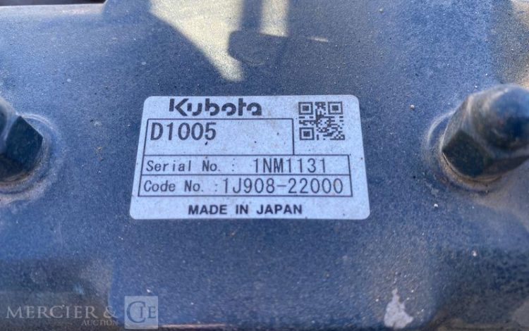 BOMAG COMPACTEUR PIED DE MOUTON  BMP 8500 – 1,5 TONNES – LARGEUR 0,85 M – DIESEL  38083