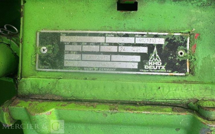 DEUTZ MOISSONEUSE BATTEUSE F8L513 TOP LINER 4080HTS – DIESEL – 3174 HEURES  4080HTS1