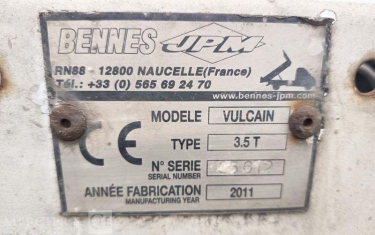 MERCEDES SPRINTER BENNE  BT-271-XE