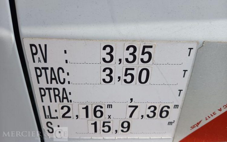 MULTITEL DAILY AVEC NACELLE MULTITEL 160ALU 16M  DK-183-EY