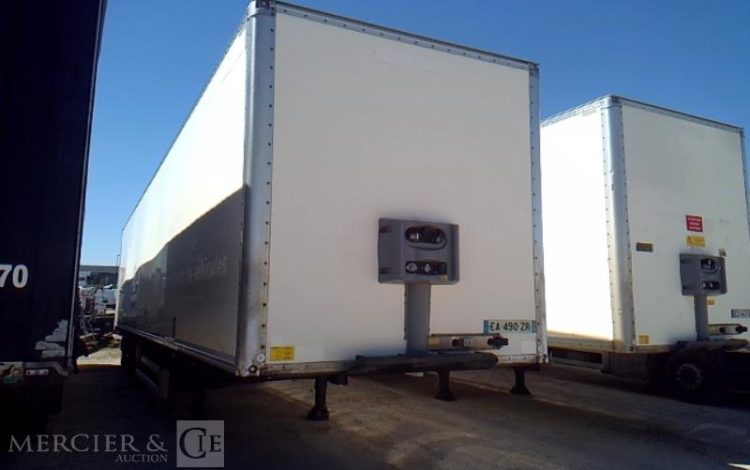 FRUEHAUF SEMI REMORQUE HAYON 3 ESSIEUX PTAC 38T  EA-490-ZR