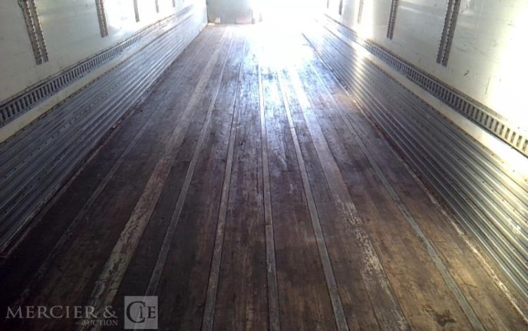 FRUEHAUF SEMI REMORQUE HAYON 3 ESSIEUX PTAC 38T  EA-490-ZR