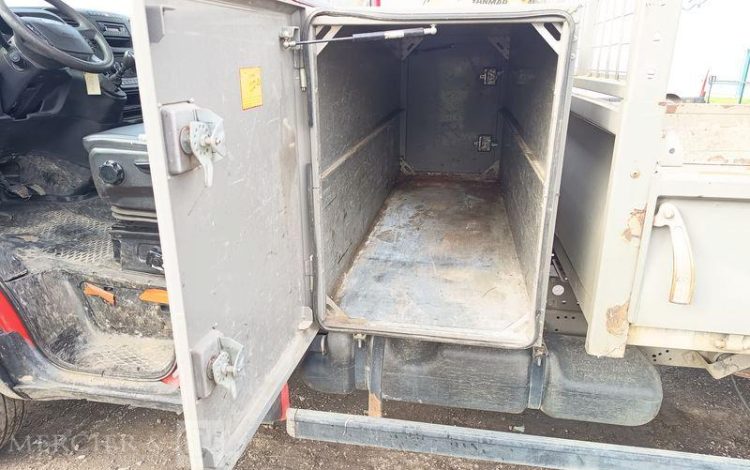 IVECO 35C13 BENNE SIMPLE CABINE COFFRE  EB-218-GW