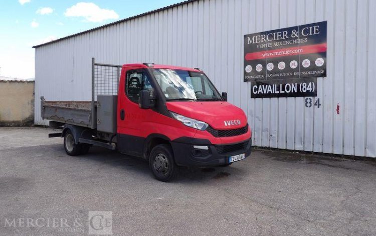 IVECO 35C13 BENNE SIMPLE CABINE COFFRE  EC-440-NG