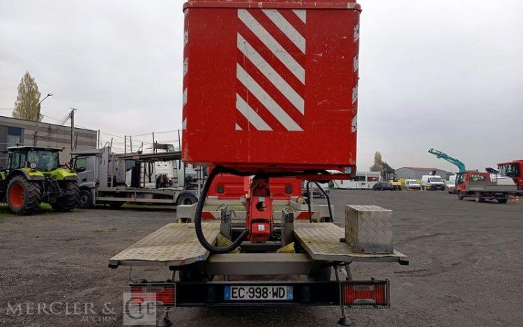 GSR 35S11 AVEC NACELLE GSR E169TR 11M – DIESEL – 1727 HEURES – ANNEE 2016 ROUGE EC-998-WD