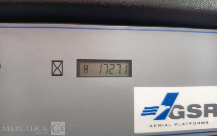 GSR 35S11 AVEC NACELLE GSR E169TR 11M – DIESEL – 1727 HEURES – ANNEE 2016 ROUGE EC-998-WD